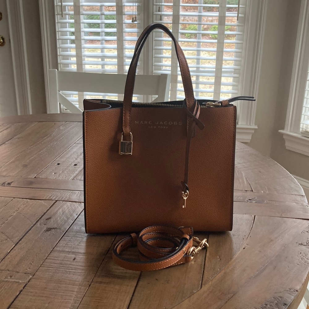 Marc Jacobs Mini Grind Leather Tote